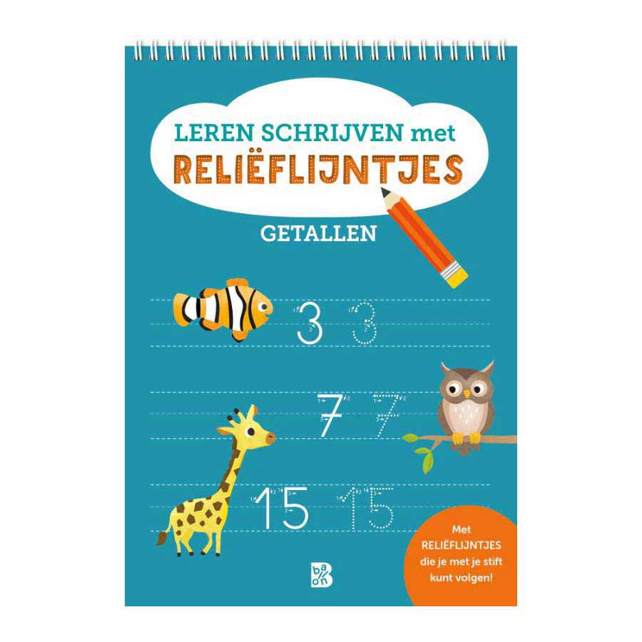 Standaard Uitgeverij - Standaard Uitgeverij Leren schrijven met relieflijntjes getallen