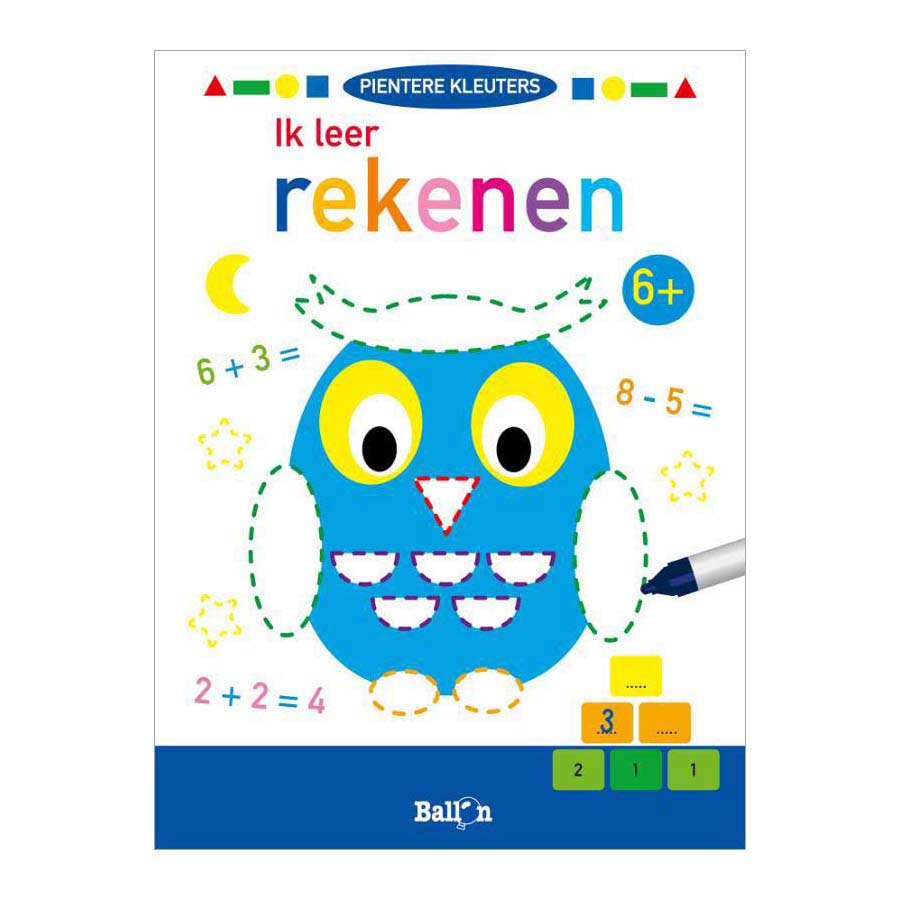 Standaard Uitgeverij - Standaard Uitgeverij Ik leer rekenen wipe and clean 6+