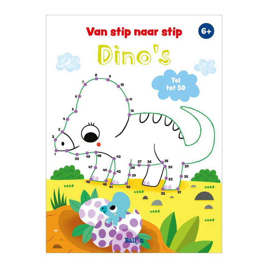 Standaard Uitgeverij - Standaard Uitgeverij Van stip naar stip tot 50 - dinosaurussen