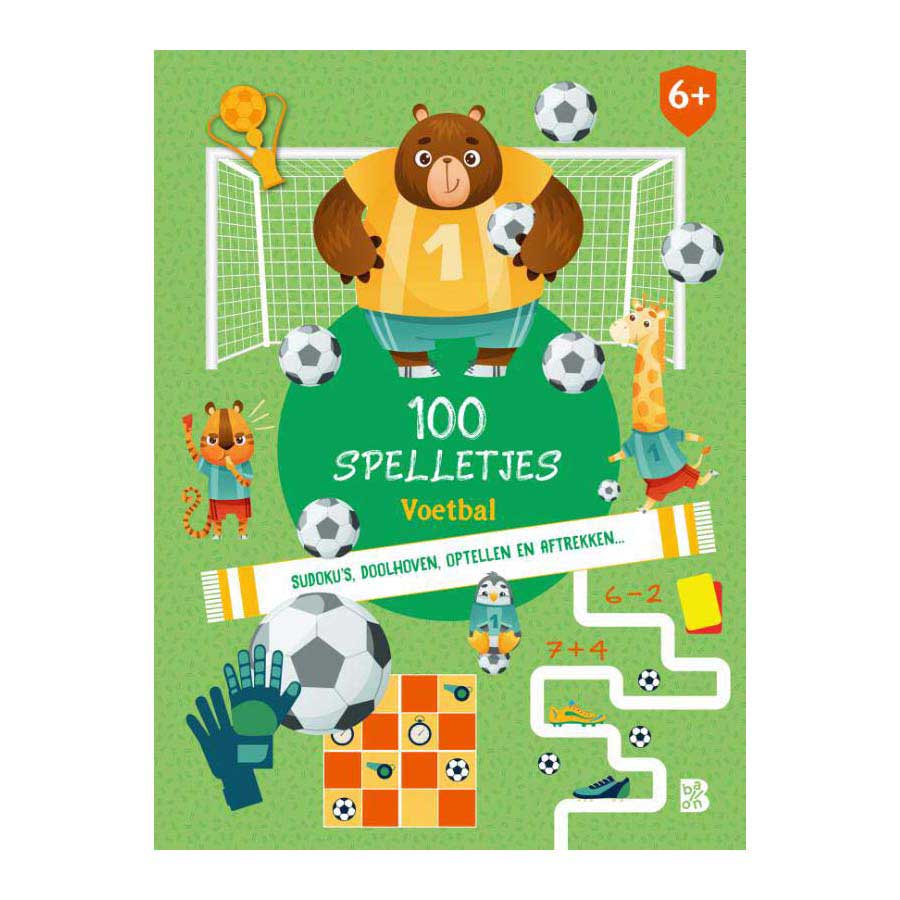 Standaard Uitgeverij - Standaard Uitgeverij 100 spelletjes voetbal 6+