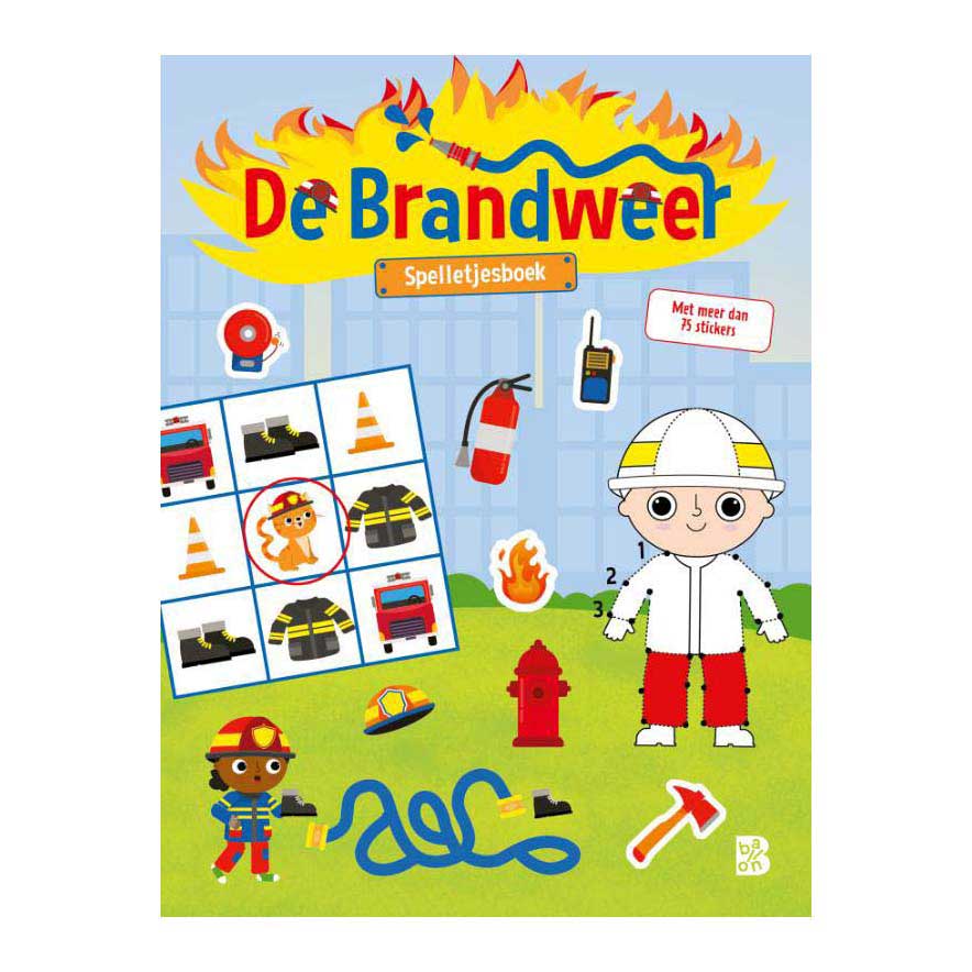 Standaard Uitgeverij - Standaard Uitgeverij Spelletjesboek de brandweer