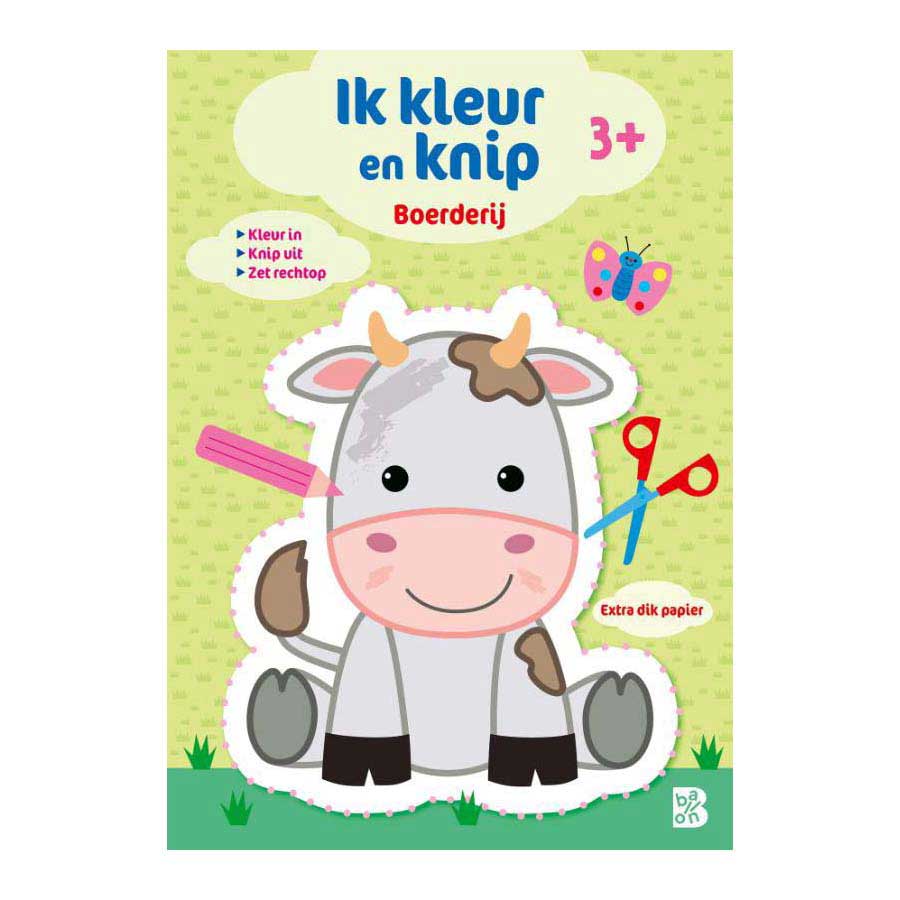 Standaard Uitgeverij - Standaard Uitgeverij Ik kleur en knip - boerderij