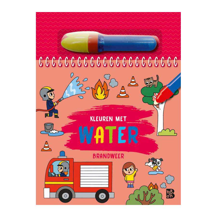 Standaard Uitgeverij - Standaard Uitgeverij Kleuren met water - brandweer
