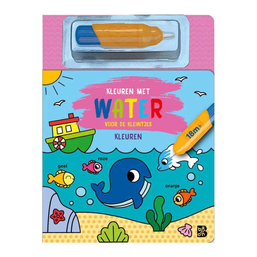 Standaard Uitgeverij - Standaard Uitgeverij Kleuren met water voor de kleintjes kleuren 18m+