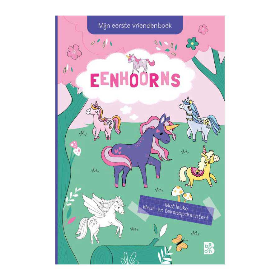 Standaard Uitgeverij - Standaard Uitgeverij Mijn eerste vriendenboek - eenhoorns