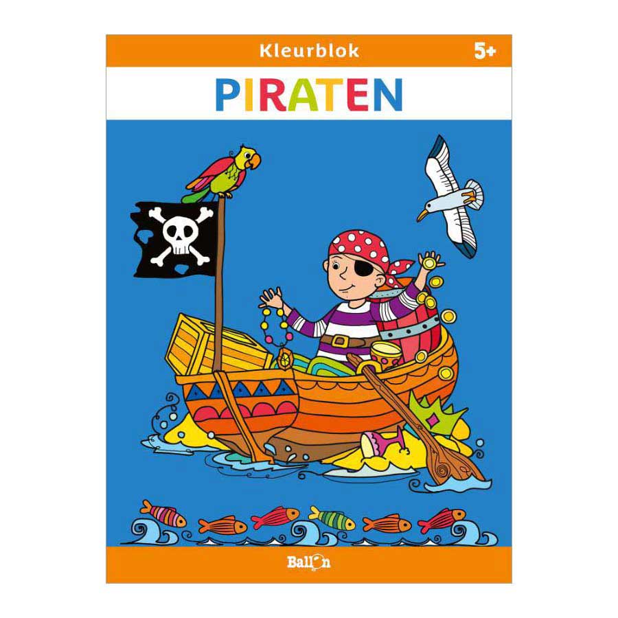 Standaard Uitgeverij - Standaard Uitgeverij Kleurblok piraten 5+