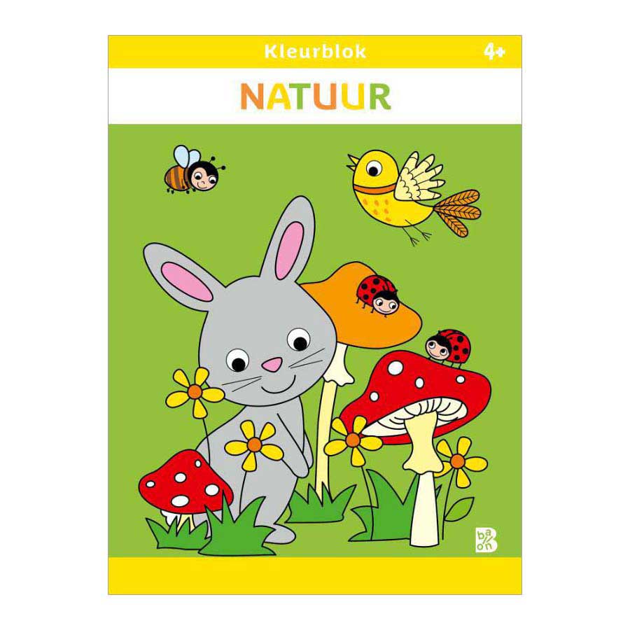 Standaard Uitgeverij - Standaard Uitgeverij Kleurblok natuur 4+