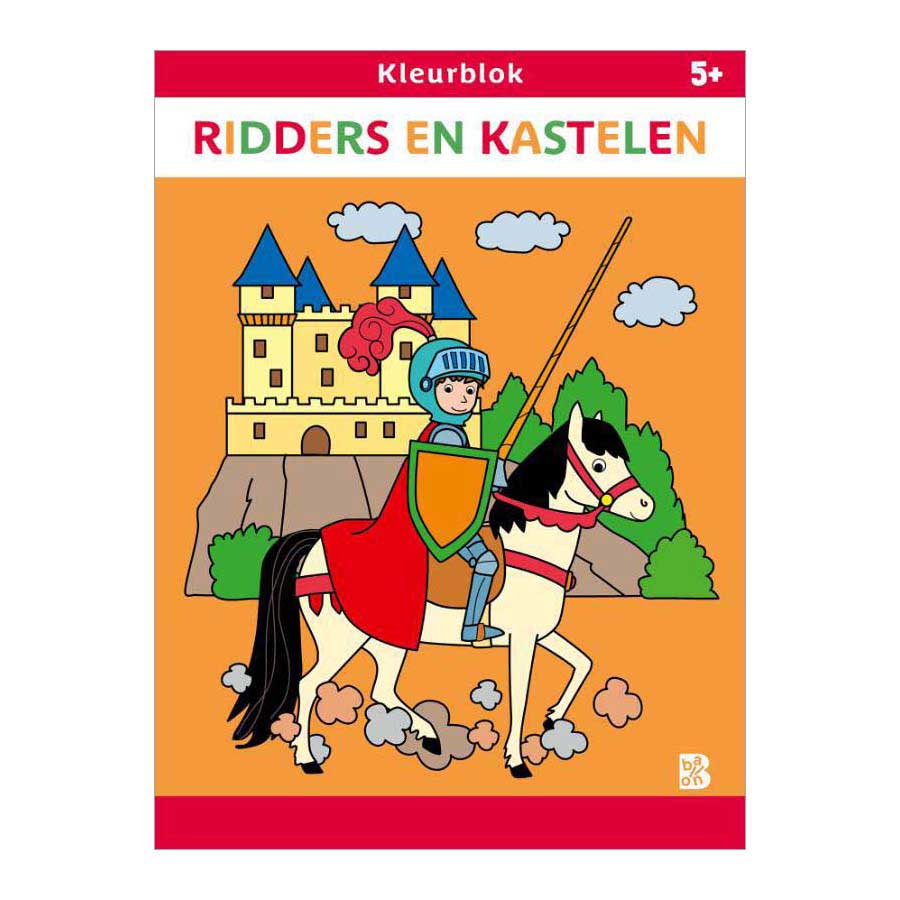 Standaard Uitgeverij - Standaard Uitgeverij Kleurblok ridders en kastelen 5+