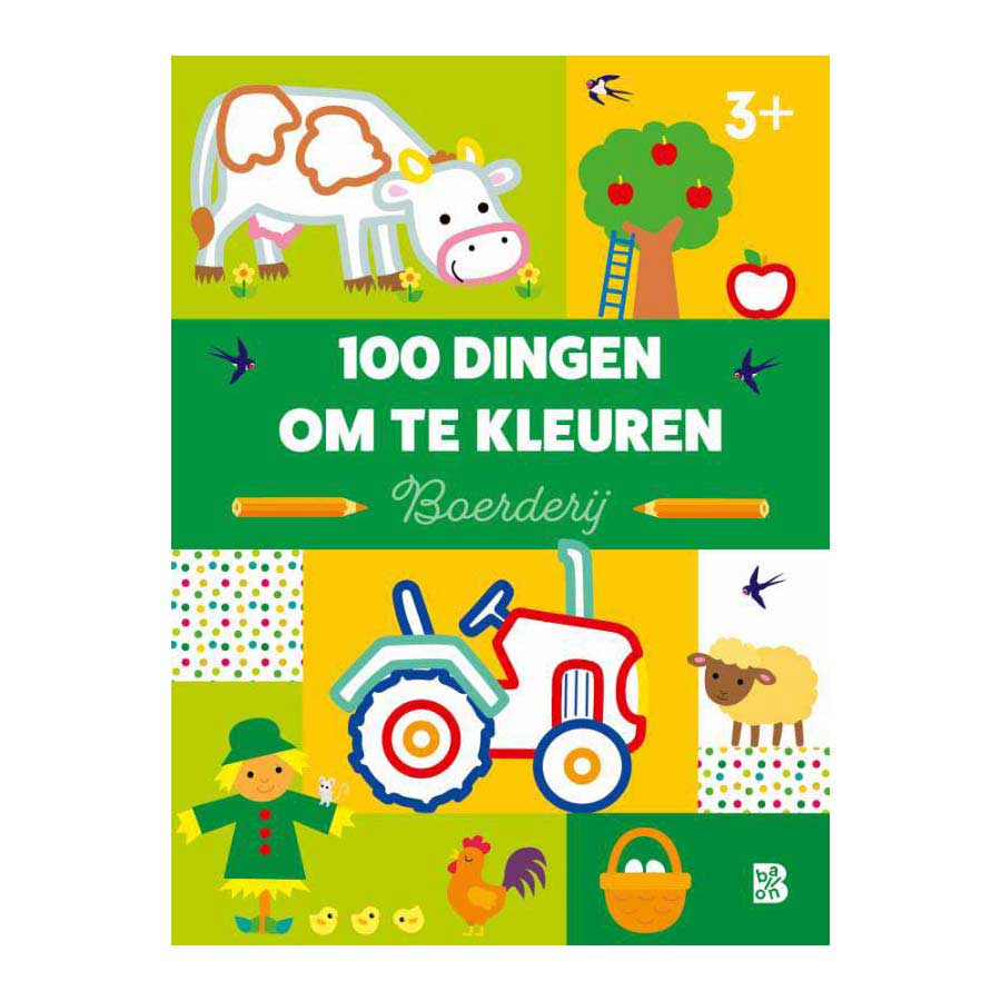 Standaard Uitgeverij - Standaard Uitgeverij 100 dingen om te kleuren - boerderij 3+