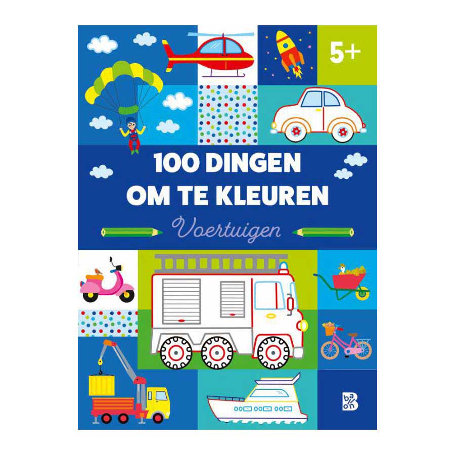 Standaard Uitgeverij - Standaard Uitgeverij 100 dingen om te kleuren - voertuigen 3+