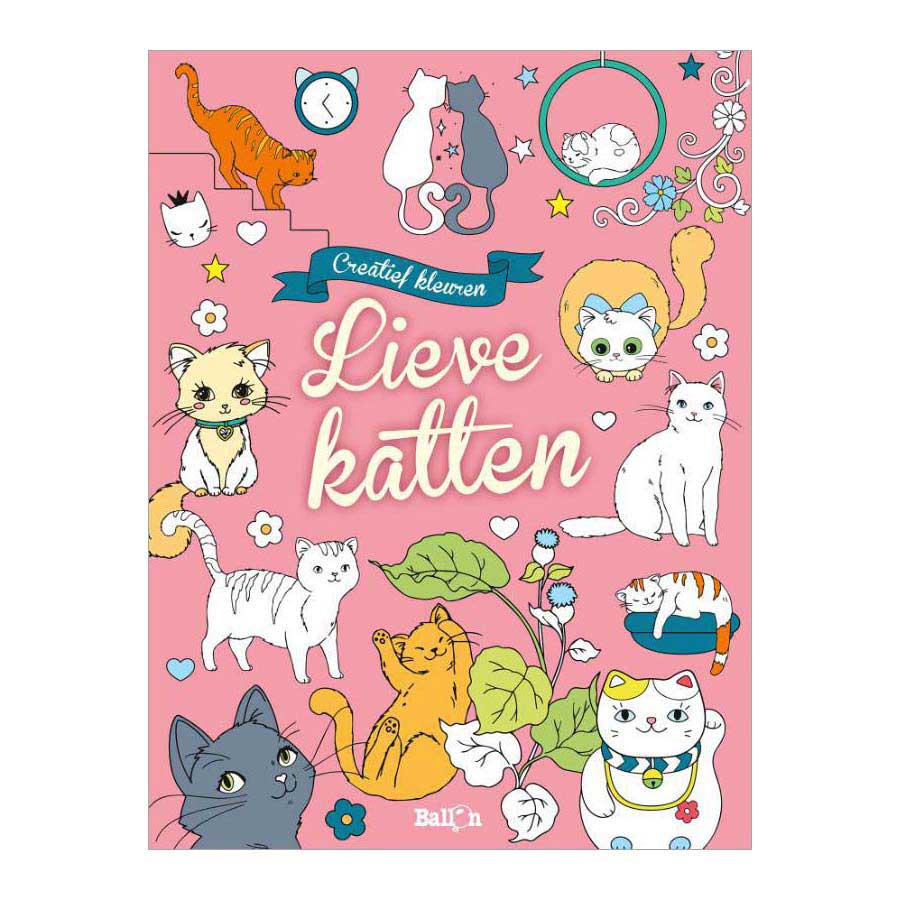 Standaard Uitgeverij - Standaard Uitgeverij Kleurboek lieve katten