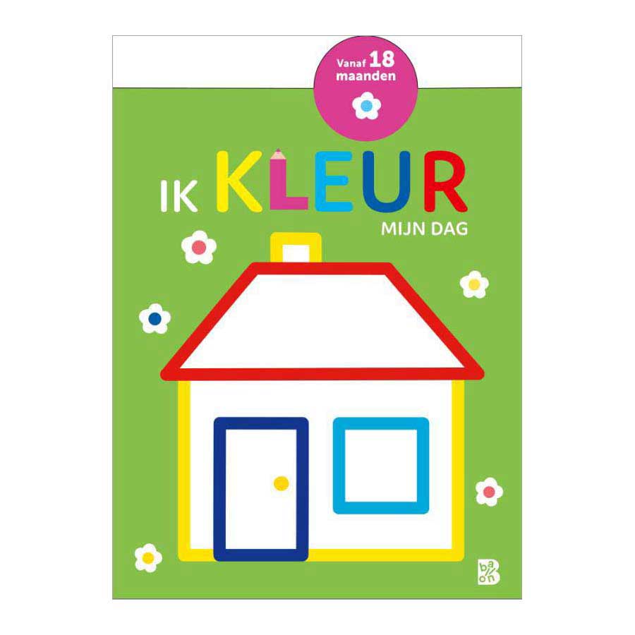 Standaard Uitgeverij - Standaard Uitgeverij Mijn allereerste kleurboek - ik kleur mijn dag 18m+