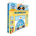 Ballon maak je klaar, rijden maar: de ambulance (kartonboek met autootje)