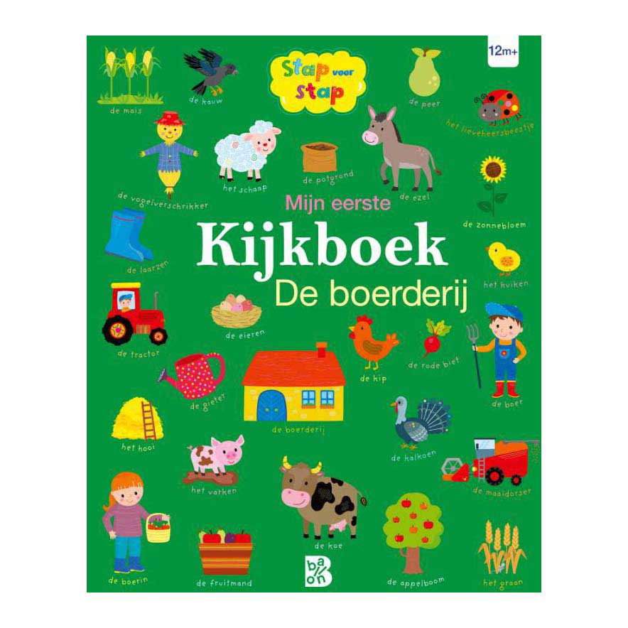 Standaard Uitgeverij - Standaard Uitgeverij Mijn eerste kijkboek - de boerderij 12m+