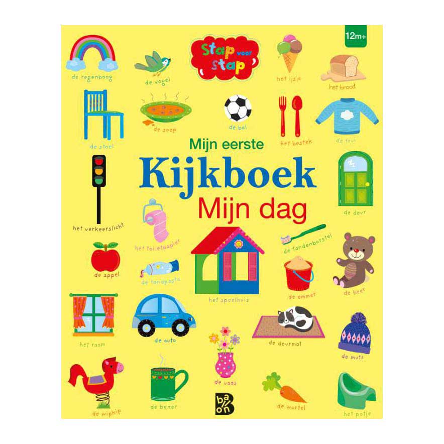 Standaard Uitgeverij - Standaard Uitgeverij Mijn eerste kijkboek - mijn dag 12m+