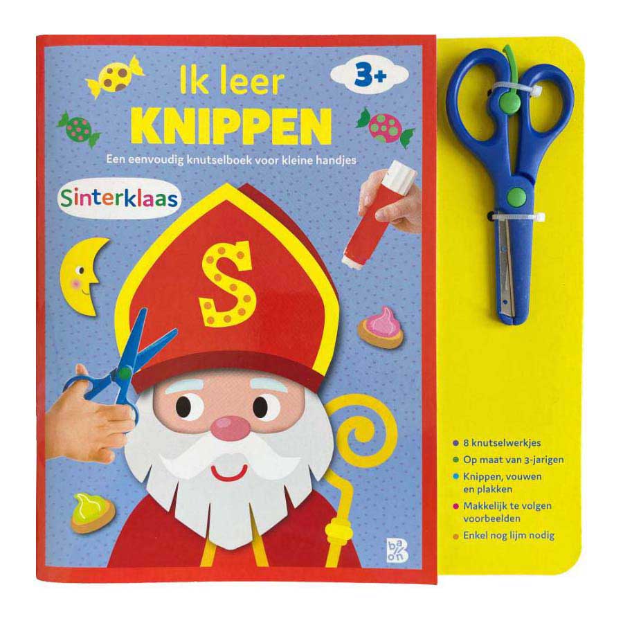 Standaard Uitgeverij - Standaard Uitgeverij Ik leer knippen sinterklaas 3+