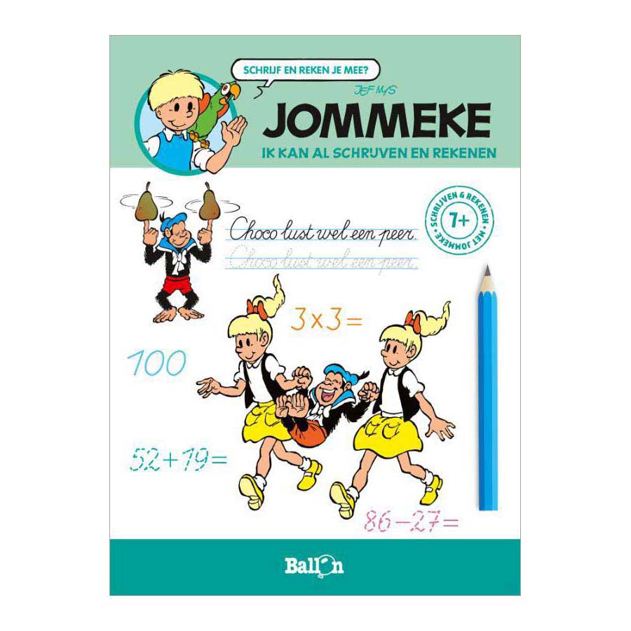 Standaard Uitgeverij - Standaard Uitgeverij Jommeke - ik kan al schrijven en rekenen 7+