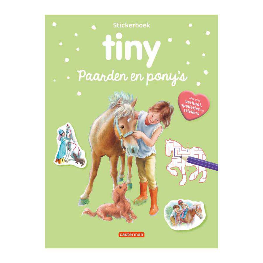 Standaard Uitgeverij - Standaard Uitgeverij Tiny stickerboek - paarden en pony's