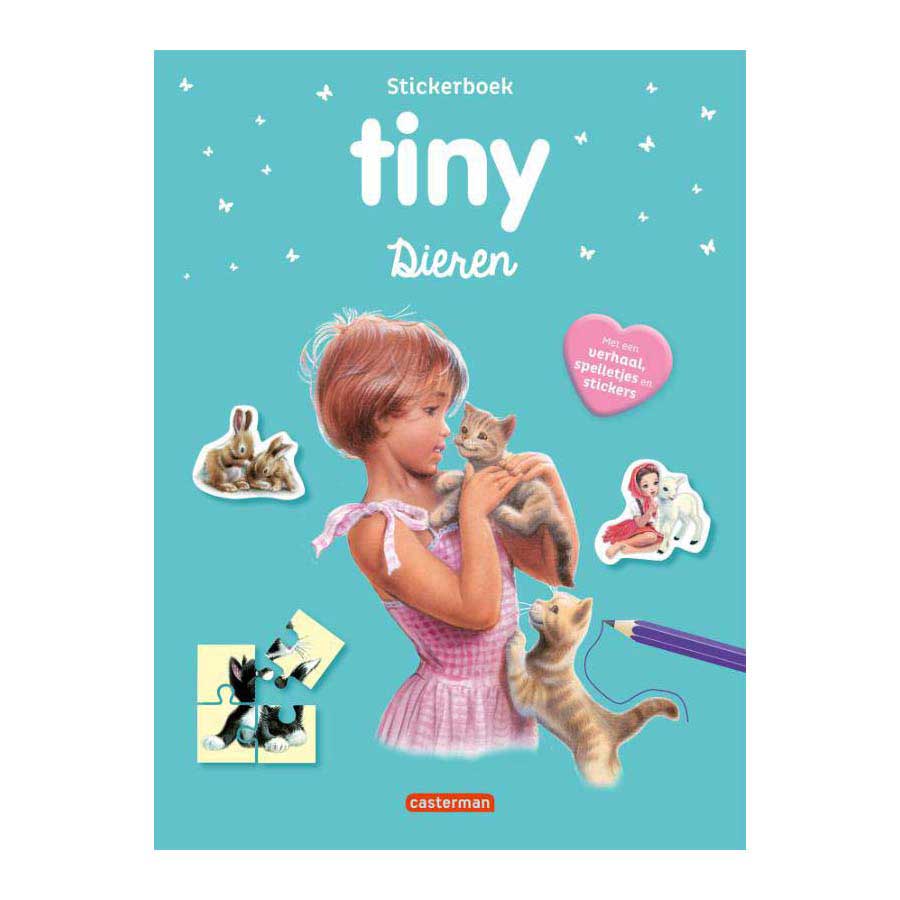 Standaard Uitgeverij - Standaard Uitgeverij Tiny stickerboek - dieren