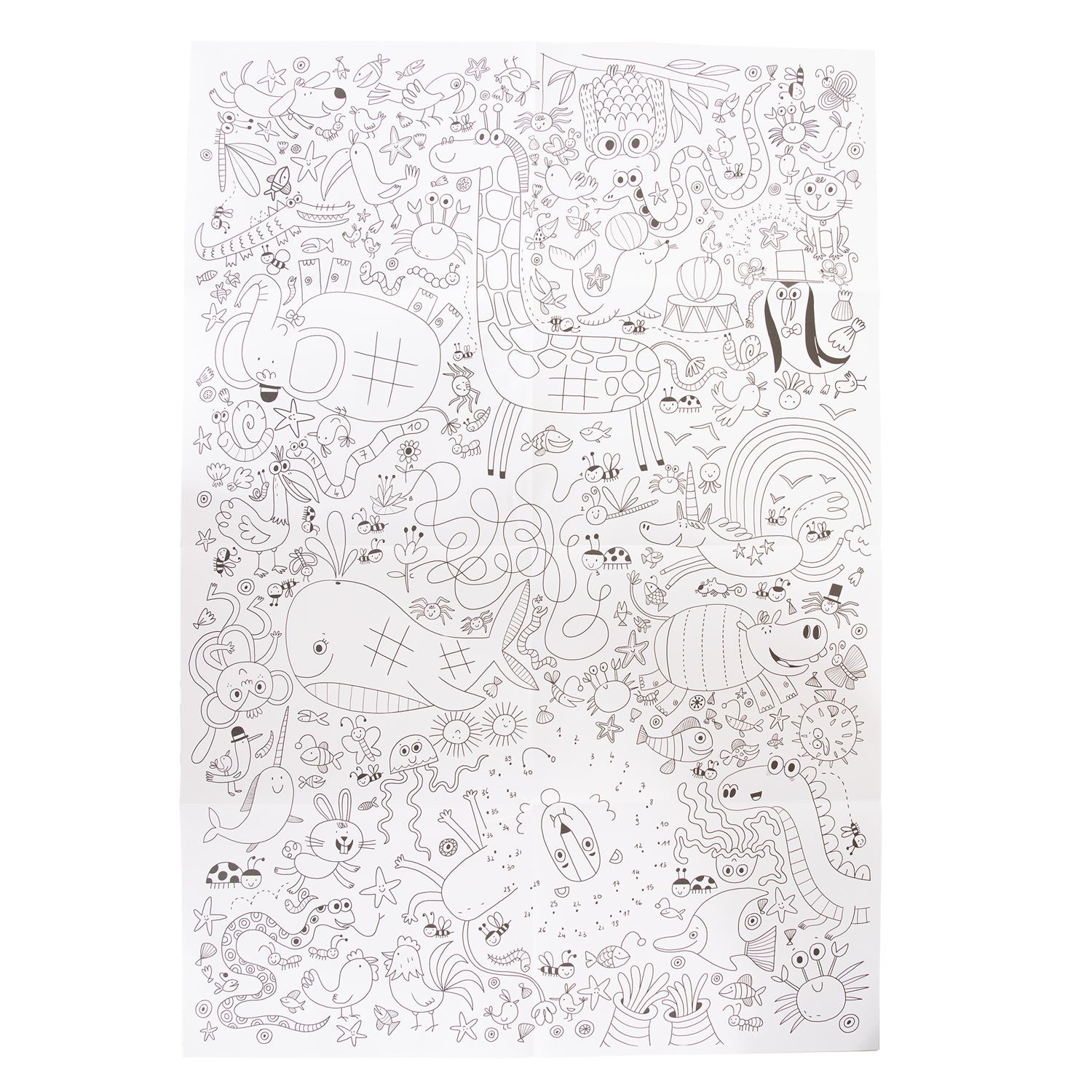 Wins holland megagroot tafelkleed om in te kleuren, 98x68cm