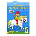 Standaard uitgeverij plakken en kleuren - de leukste paarden en pony's, 4-6 jaar