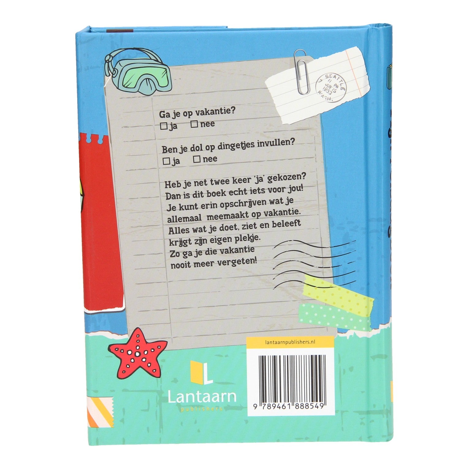 Lantaarn Publishers - Lantaarn Publishers Mijn reisdagboek - kids editie