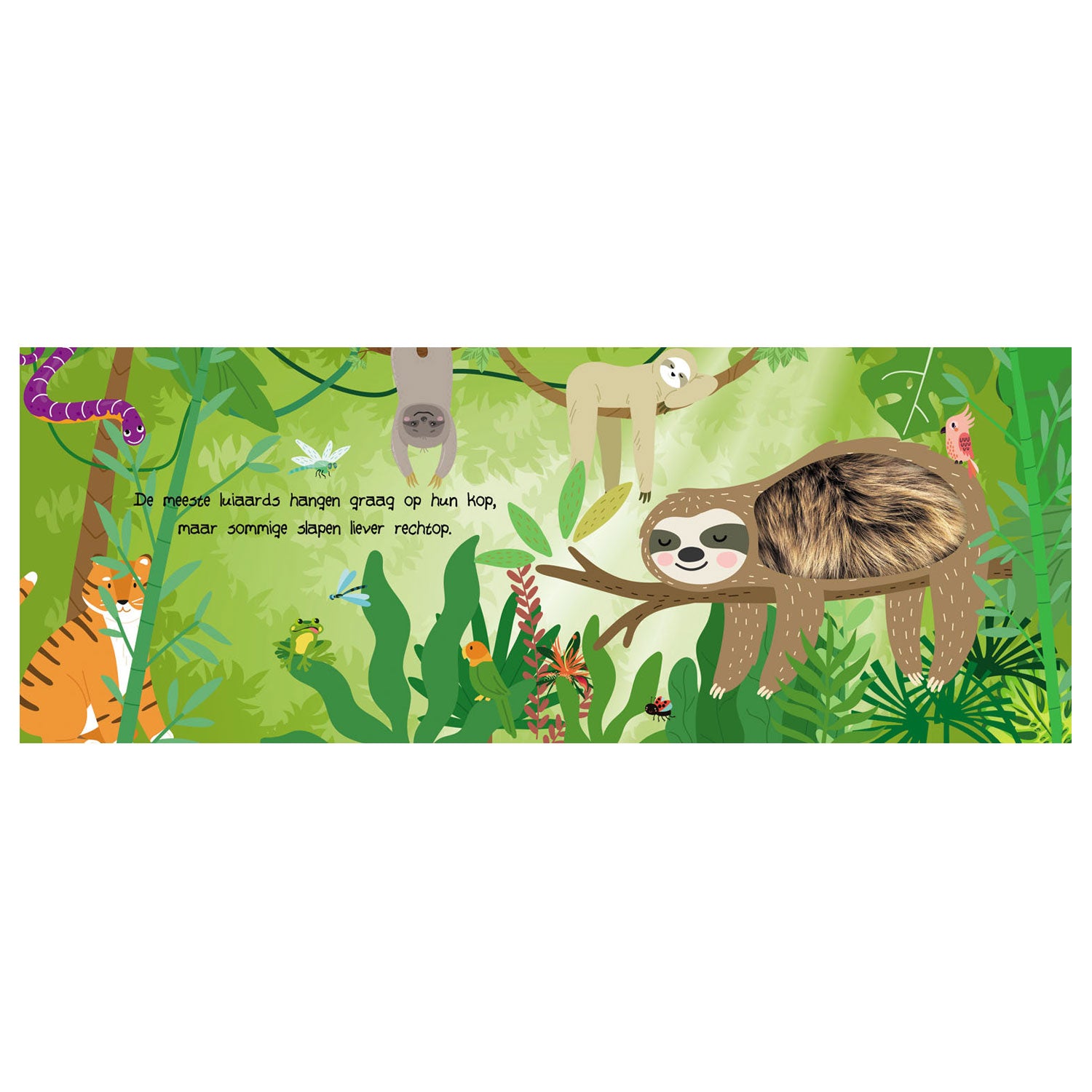 Lantaarn publishers kijk en voel - jungledieren