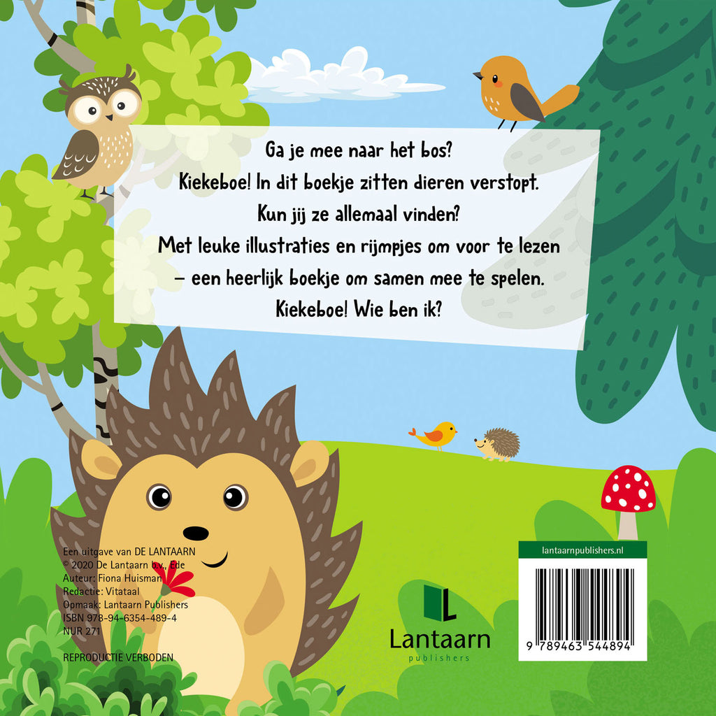 Lantaarn mijn kiekeboek - bosvriendjes