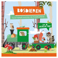 Lantaarn publishers boek en puzzeltrein bosdieren