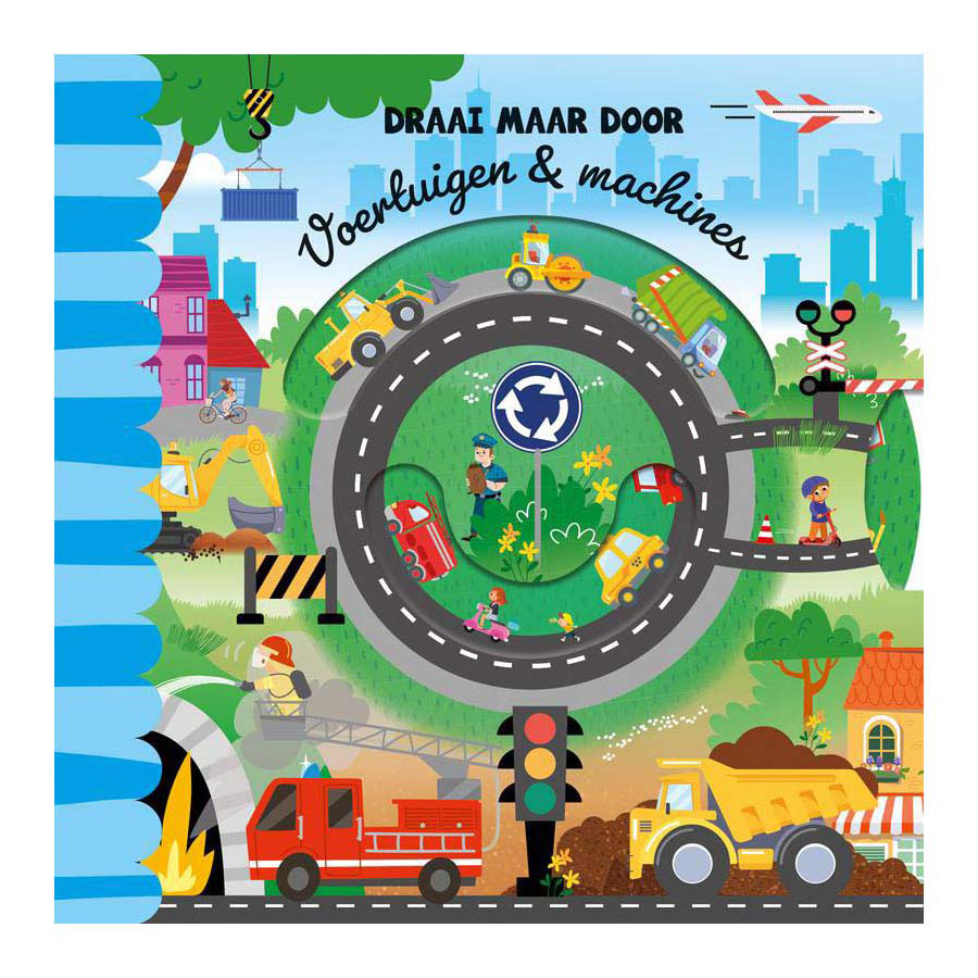 Lantaarn Publishers - Lantaarn Publishers Draai maar door - voertuigen & machines kartonboek