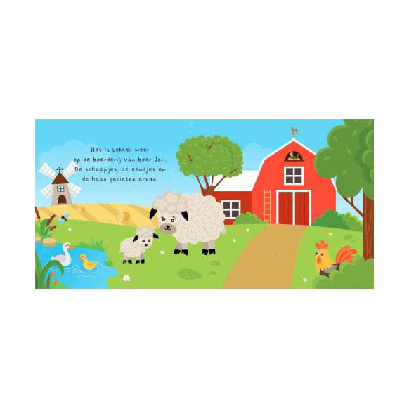 Lantaarn Publishers - Lantaarn Publishers Kun je mij vinden? op de boerderij voorleesboek en 20 memokaarten