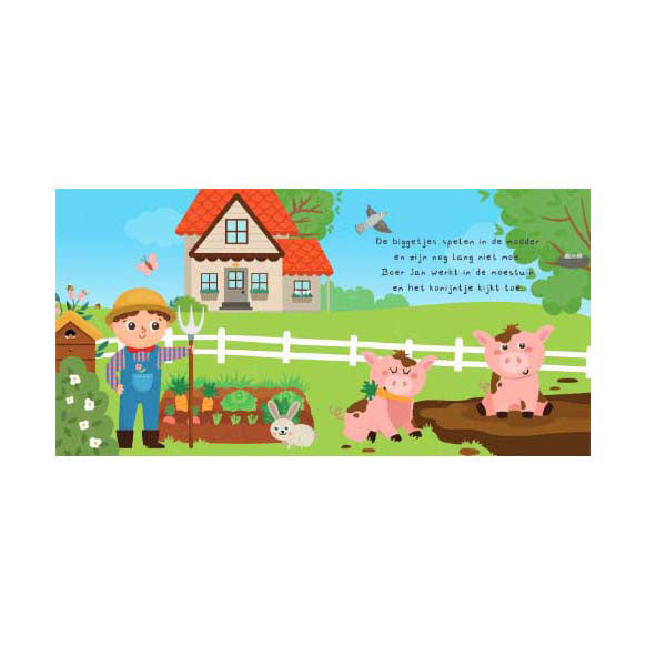 Lantaarn Publishers - Lantaarn Publishers Kun je mij vinden? op de boerderij voorleesboek en 20 memokaarten