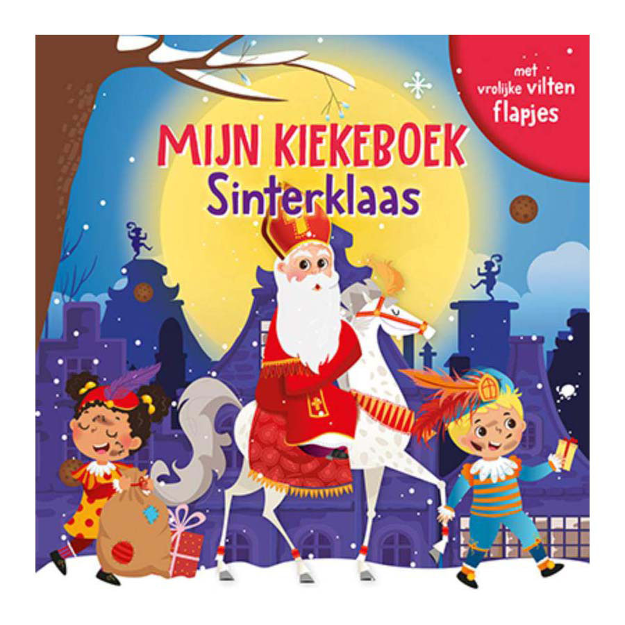 Lantaarn publishers mijn kiekeboek - sinterklaas kartonboek