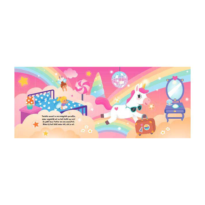 Lantaarn publishers slaap lekker, kleintje lampjes - unicorn peuterboek