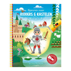 Lantaarn publishers speuren naar ridders kastelen zoekboek met kartonnen zaklamp