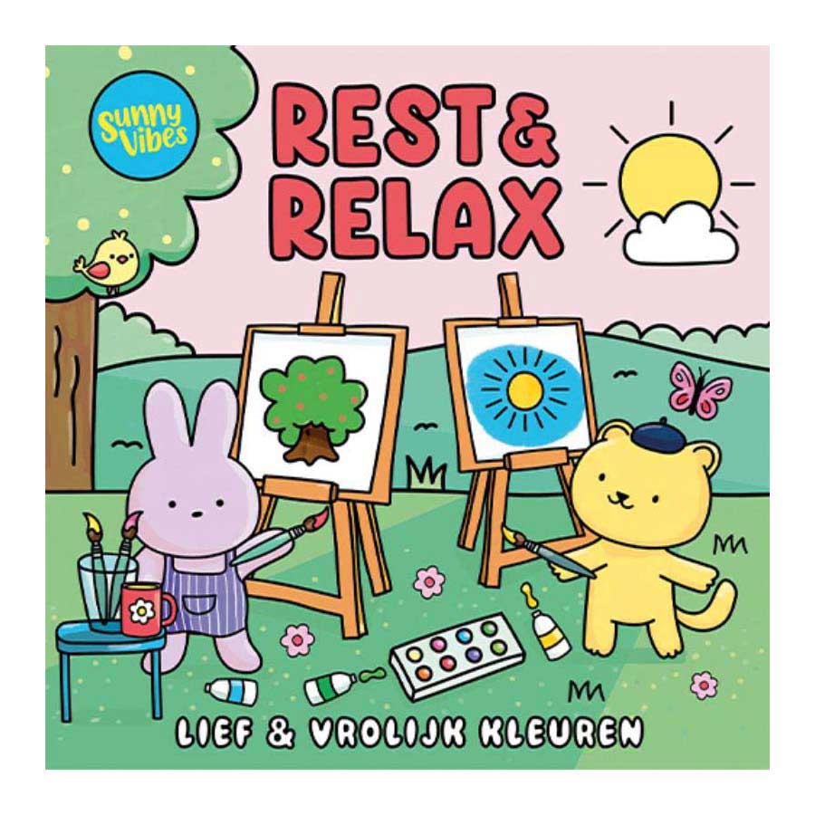 Lantaarn Publishers - Lantaarn Publishers Kleurboek sunny vibes - rest & relax