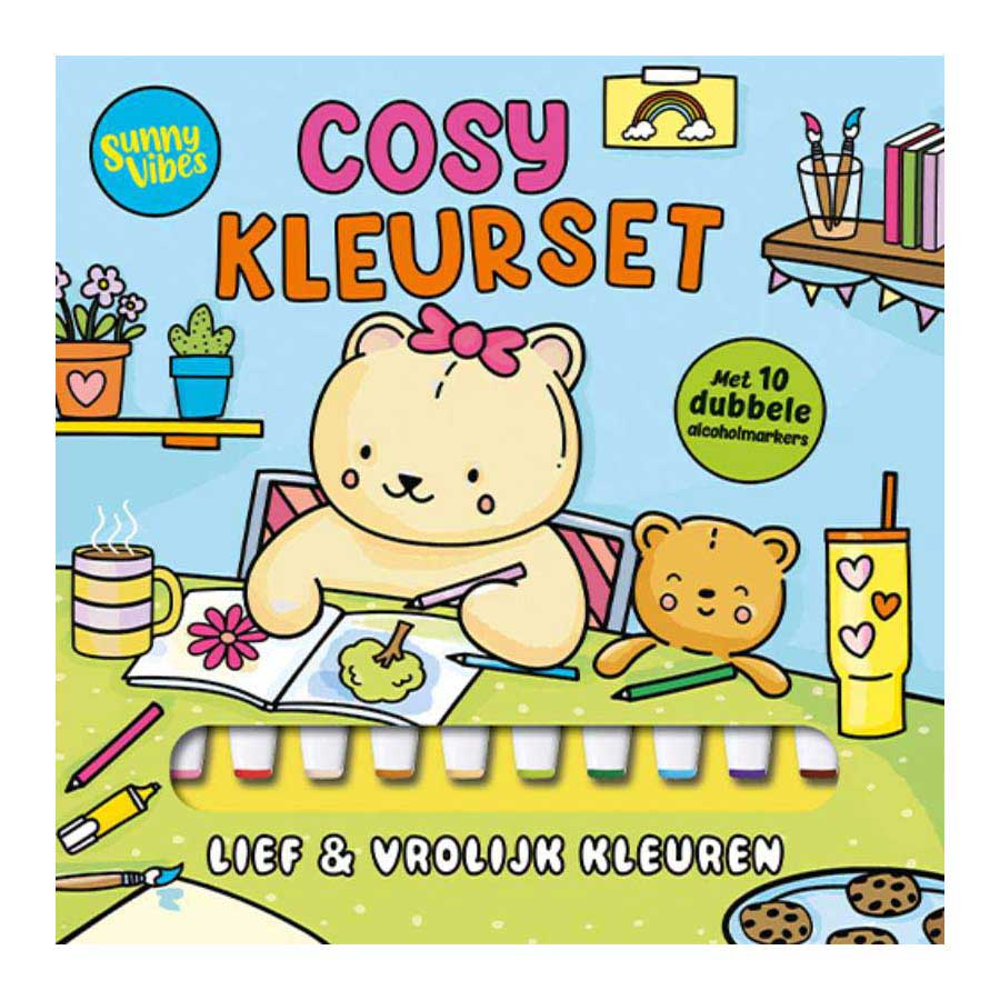Lantaarn Publishers - Lantaarn Publishers Cosy kleurset met 10 markers