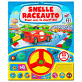 Geluidenboek snelle raceauto
