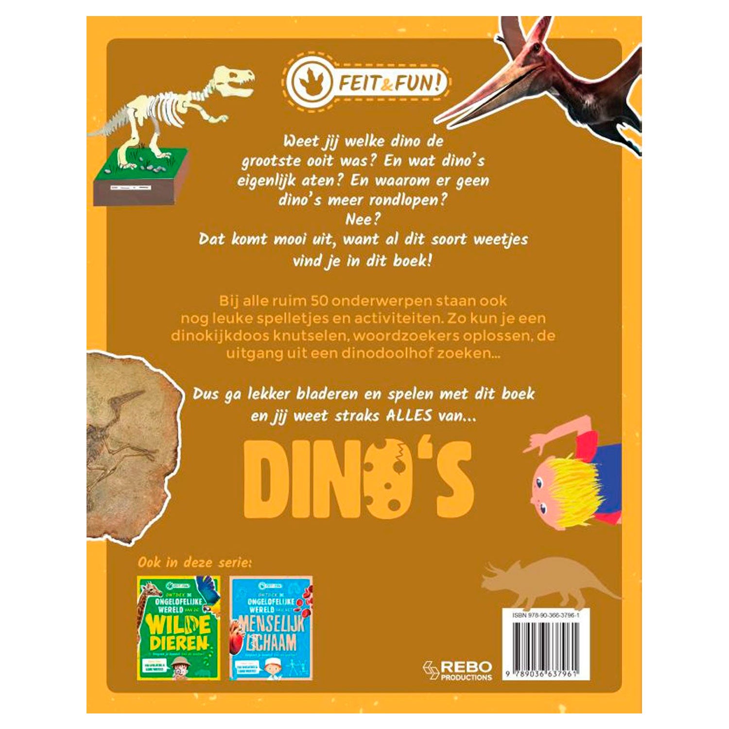 Rebo publishers feit fun - dinosauriërs