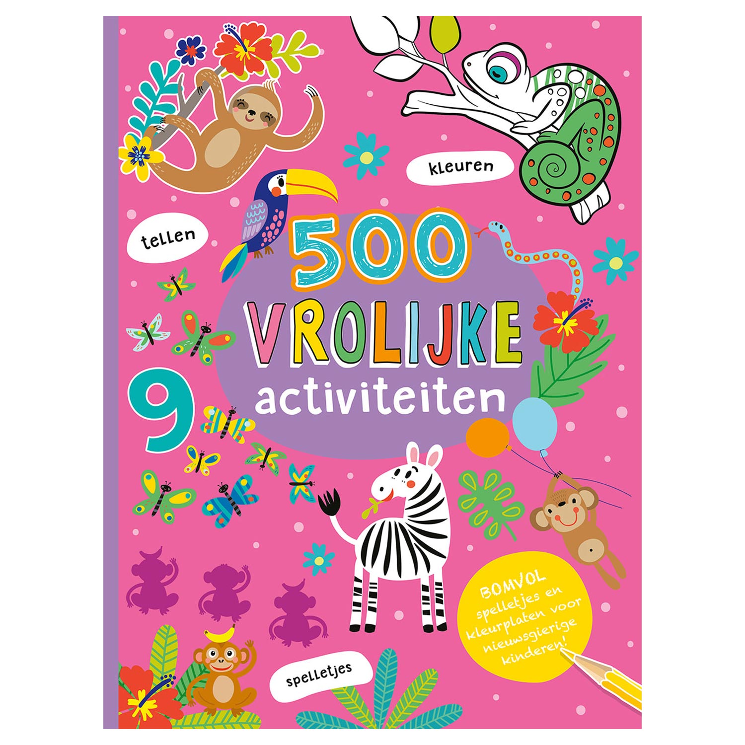 Rebo Publishers - Rebo Publishers 500 vrolijke activiteitenboek
