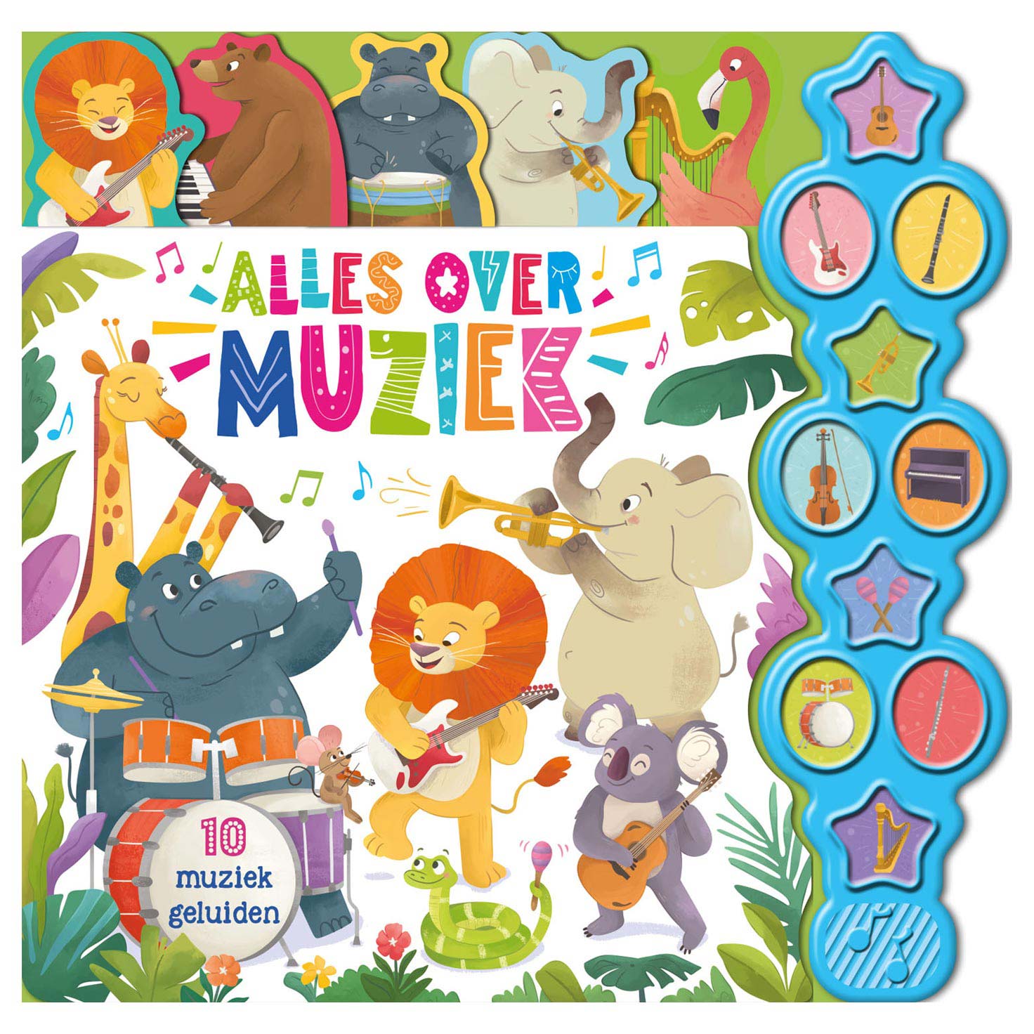 Rebo Publishers - Rebo Publishers Geluidenboek alles over muziek