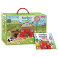 Rebo Publishers - Rebo Publishers Boek en puzzel - boerderijvriendjes - 30st.