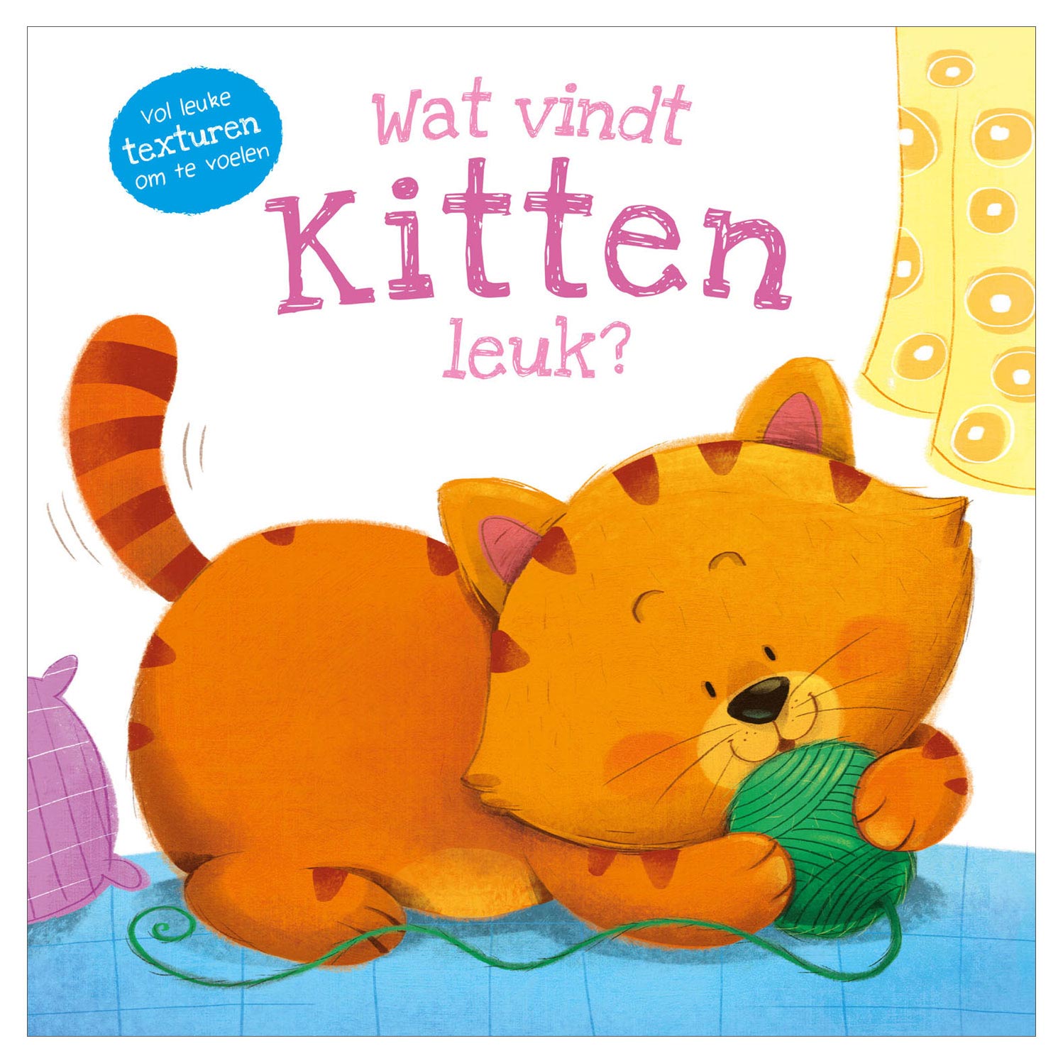 Rebo Publishers - Rebo Publishers Voelboek - wat vindt kitten leuk?
