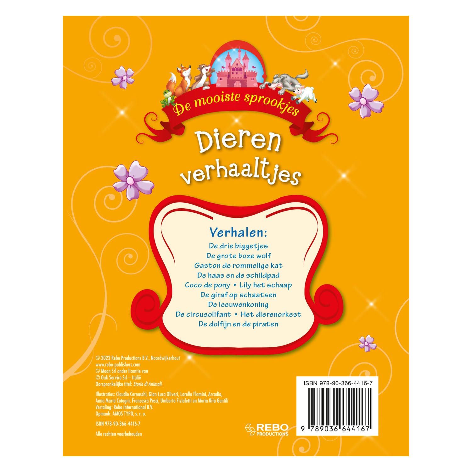 Rebo publishers de mooiste sprookjes - dierenverhaaltjes