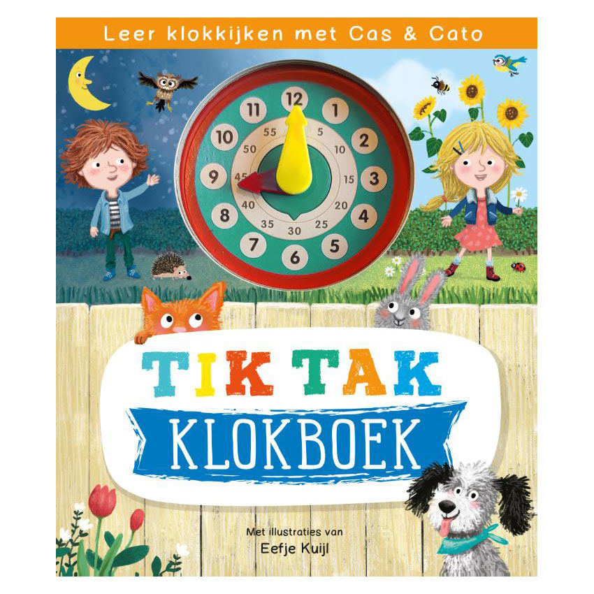 Rebo Publishers - Rebo Publishers Tik tak klokboek - cas & cato