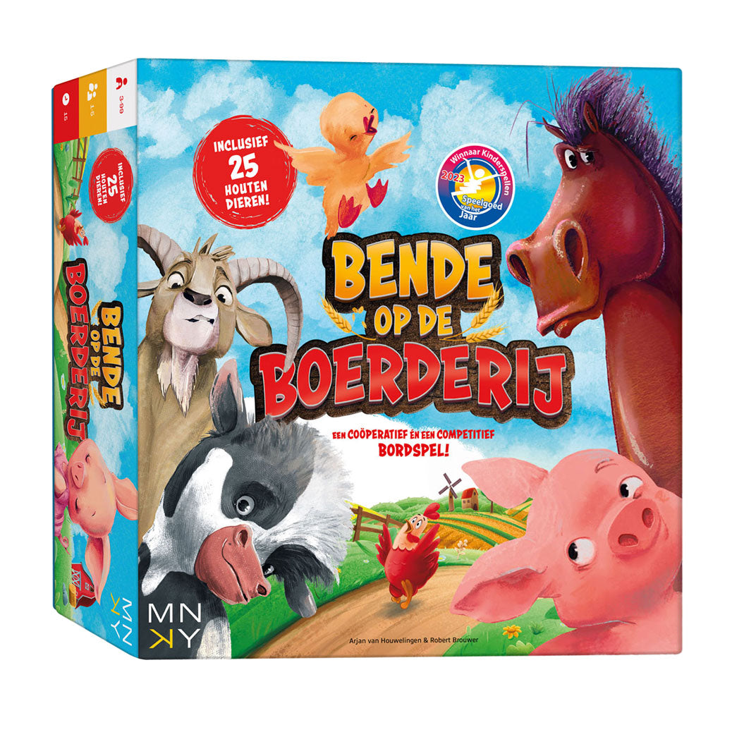 Rebo Publishers - Rebo Publishers Bende op de boerderij - bordspel