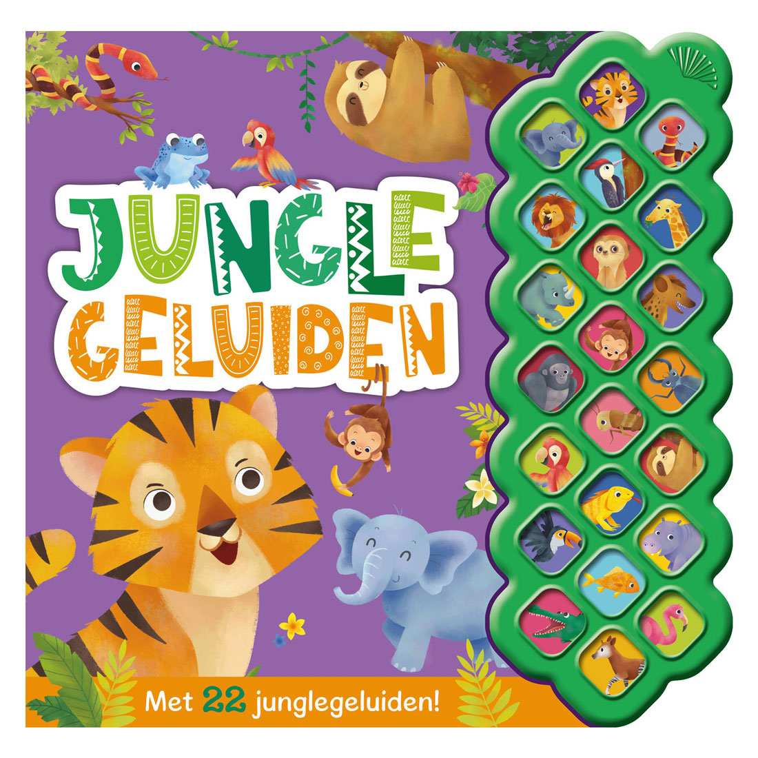 Rebo Publishers - Rebo Publishers Geluidenboek junglegeluiden