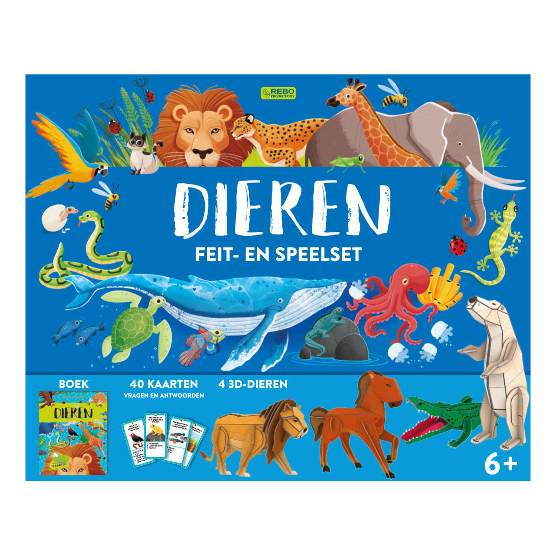 Rebo - Rebo Dieren - feit- en speelset
