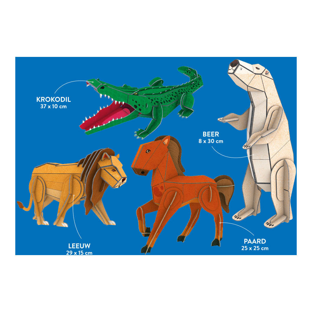 Rebo - Rebo Dieren - feit- en speelset