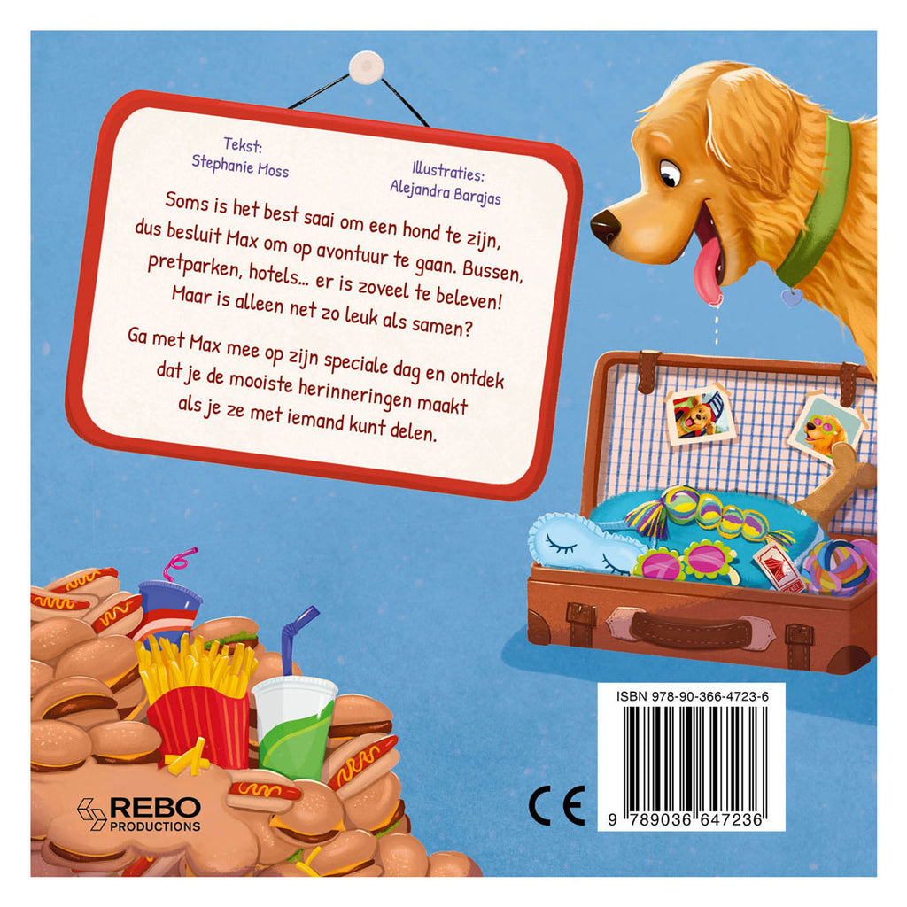 Rebo publishers max heeft een vrije dag kartonboek